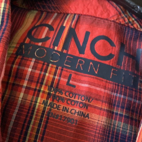 Cinch modern fit pearl snap shirt - Picture 11 of 11